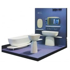 Milo concept baie alb 120cm